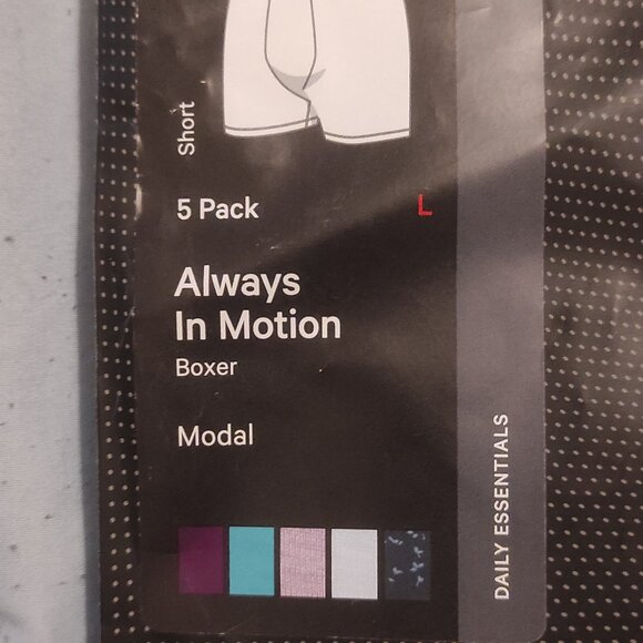 NIB Lululemon Men’s Always In Motion Boxer Brief 5 Pack - Picture 7 of 7